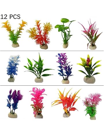 Fish Tank Plants Artificial Aquarium Plants Lifelike Plastic Water