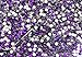 1440pcs Flat Back Rhinestones Round Brilliant 14 Cut 3mm - 10ss Lavender Purple