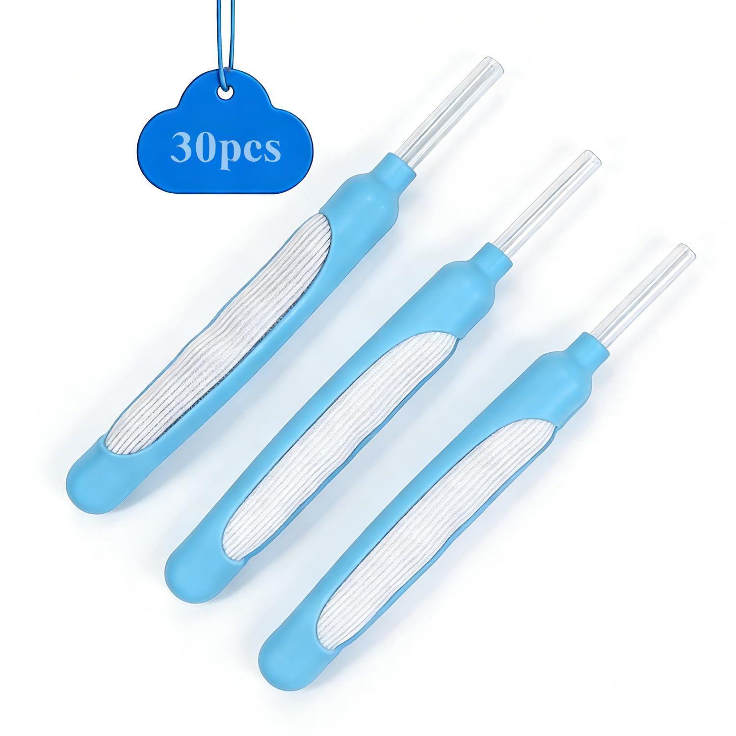 Photo 1 of Female External Catheter - 30 Pack for Women, Soft Silicone, Leak-Proof, Comfortable & Disposable, Fits Standard Suction Equipment, Incontinence Solution (White)