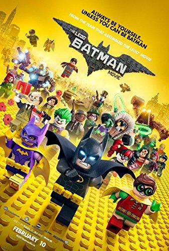 Lego Batman Original Movie Poster 27x40 Double Sided Final Will