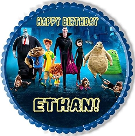 Hotel Transylvania Edible Cake Topper Cupcake Toppers 6 Round