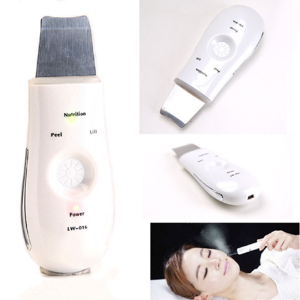 YAVOCOS Ul Skin Cleanser Scrubber Sonic Galvanic Ion Facial Care Skin Rejuvenation Bio Microcurrent Face Lifting Beauty Machine: Beauty