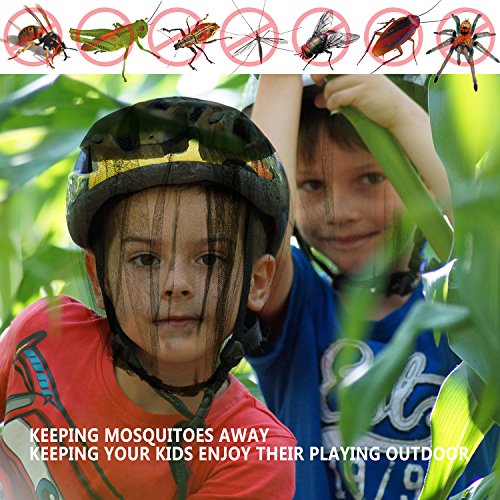 BlueStraw 2 Pack Head Net Mesh Protective Cover Head Net Face Mask for Outdoor Camping Hiking Traveling Fishing - Thumbnail 2