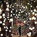 FARSIC Christmas Solar Led Fairy Lights - 40 ft Cable, 100 Lights, Waterproof - Ambiance Lights for Outdoor, Patio, Fairy Garden, Home, Wedding, Christmas Party, Xmas Tree(Warm White)