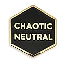 Pinsanity Chaotic Neutral Enamel Lapel Pin