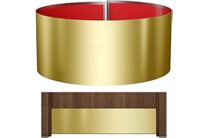 Sanbege Stainless Steel Door Kick Plate, 8" x 34" Door Push Plate, Self Adhesive Kickplate for 36" Doors Interior or Exterior