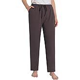 Weintee Women's Petite Cotton Pants with Pockets