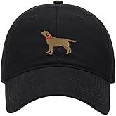 L8502-LXYB Baseball Cap for Men Women Chocolate Lab Dog - 01 Embroidered Washed Cotton Dad Hat Baseball Caps