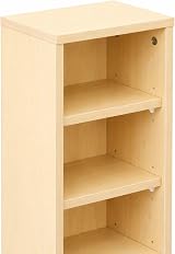Oypla 6 Tier Beech Wooden CD DVD Game Shelf Storage Tower 102 CD Capacity view 6