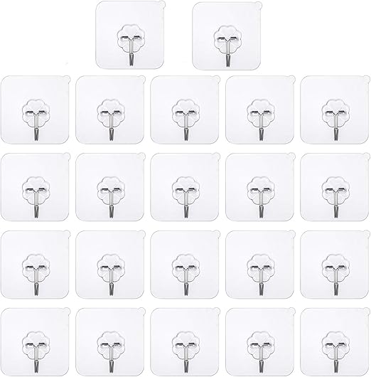 Amazon Com Vanky Adhesive Sticky Hooks 13lb Max Heavy Duty Wall