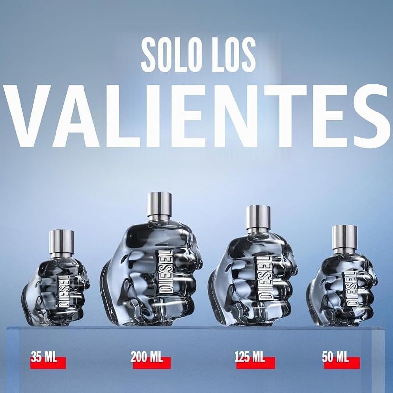 Diesel only the brave eau de toilette para homens em spray 50 ml