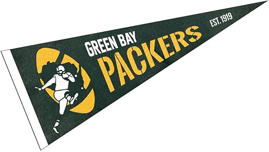 Double Sided NFL Banner Green Bay Packers Go Pack Go Garden Flag - Double Sided 12.5x18 Inch Team Banner Buffalo Bills Garden Flag
