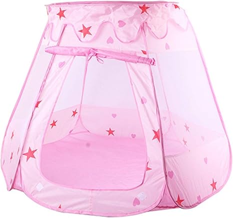 pink ball pit tent