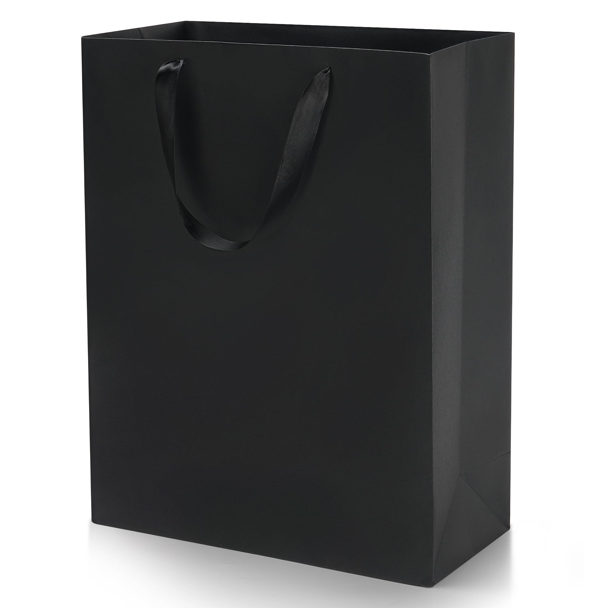 Photo 1 of MOXARYSU Extra Large Black Gift Bags: 16x6x12 Inch 3pcs Gift Bags With Handles Bulk For Party Shopping Birthday Wedding