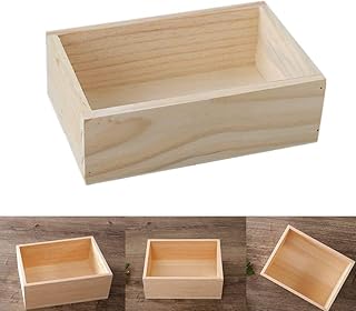 Milopon Aufbewahrungskiste Holzkiste Holzbox Ordnungsbox Vintage Dekokiste Allzweckkiste Holzkasten