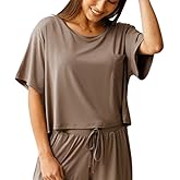 Kindred Bravely Aria Casual Cropped Short Sleeve Maternity Top | Nursing Shirts for Breastfeeding