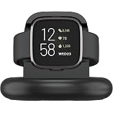 Vancle Charger for Fitbit Versa 2 (Only), Anti-Slip Charging Stand Dock with 4.1Ft USB Cable Cord for Fitbit Versa 2 Smartwatch (Not for Versa/Versa Lite)