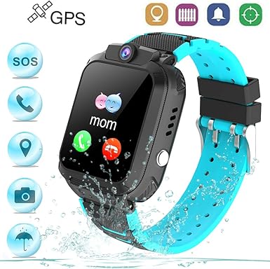Winnes Reloj Inteligente Niño, Reloj Smartwatch Niños Niña GPS ...