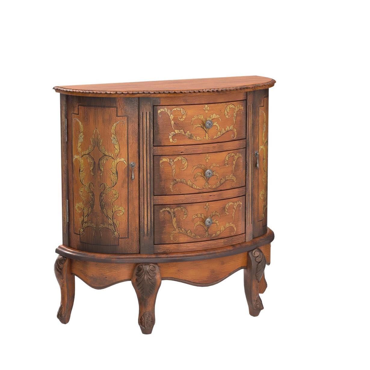 Mua Design Toscano Villa Lucchesi Serpentine Console Table with Drawers ...