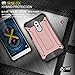 Huawei Honor 6X Case, Torryka Premium Anti-scratch Dual Layer Shockproof Dustproof Drop Resistance Armor Protective Case Cover for Huawei Honor 6X - Rose Gold