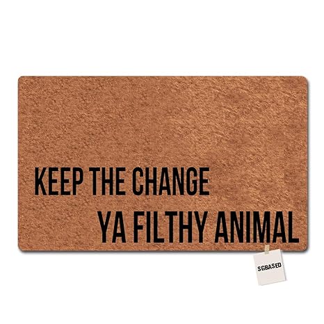 Amazon Com Sgbased Door Mat Funny Doormat Keep The Change