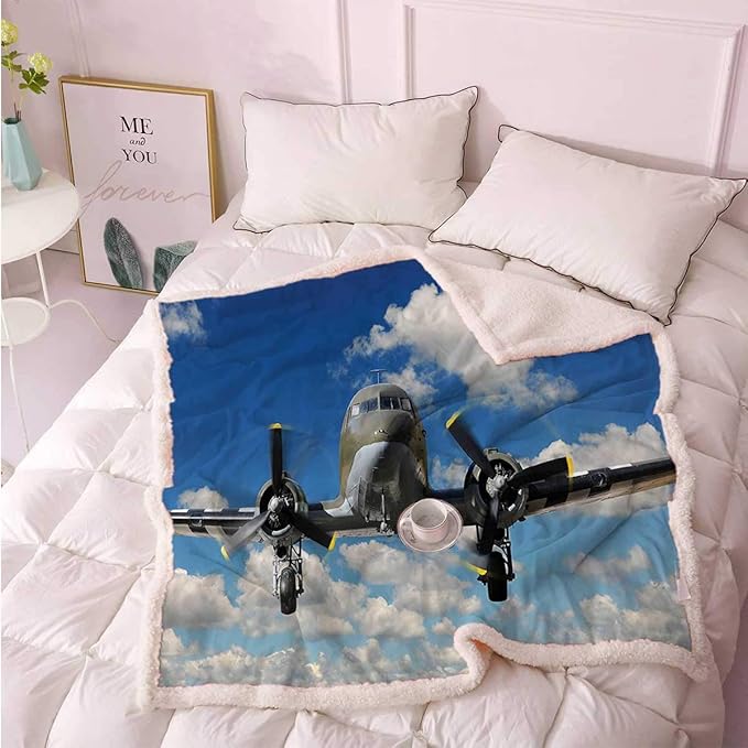 Amazon.com: Weighted Blanket Adult, Airplane Decor Collection Plush