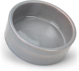 Petface Two-Tone Reactive Glaze Pet Bowl 15 cm Grey for Dogs & Cats view 2