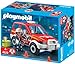 Playmobil Fire Chief and Car Construction Set
