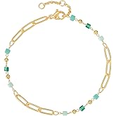 MTMY Gold Chain Bracelet for Women 14K Gold Plated Dainty Bracelets with Adjustable Chain Cute Bracelet Gold Trendy Jewelry