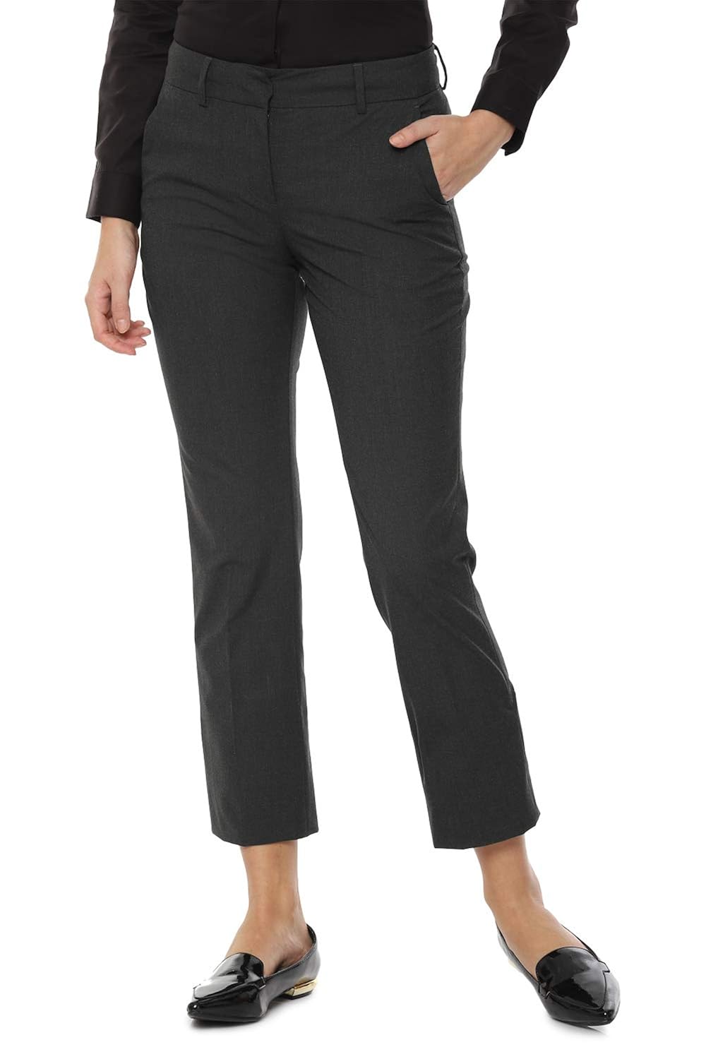 Buy Allen Solly Women's Slim Fit Pants at Amazon.in