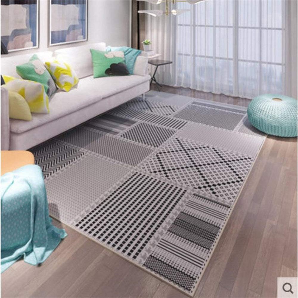 SJIUH Teppich,Original Design Weiche nordische Mode Teppiche für