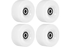 PATIKIL Roller Skate Wheels with Bearings, Quad Skate Replacement for Double Row Skate Skateboards Indoor or Outdoor
