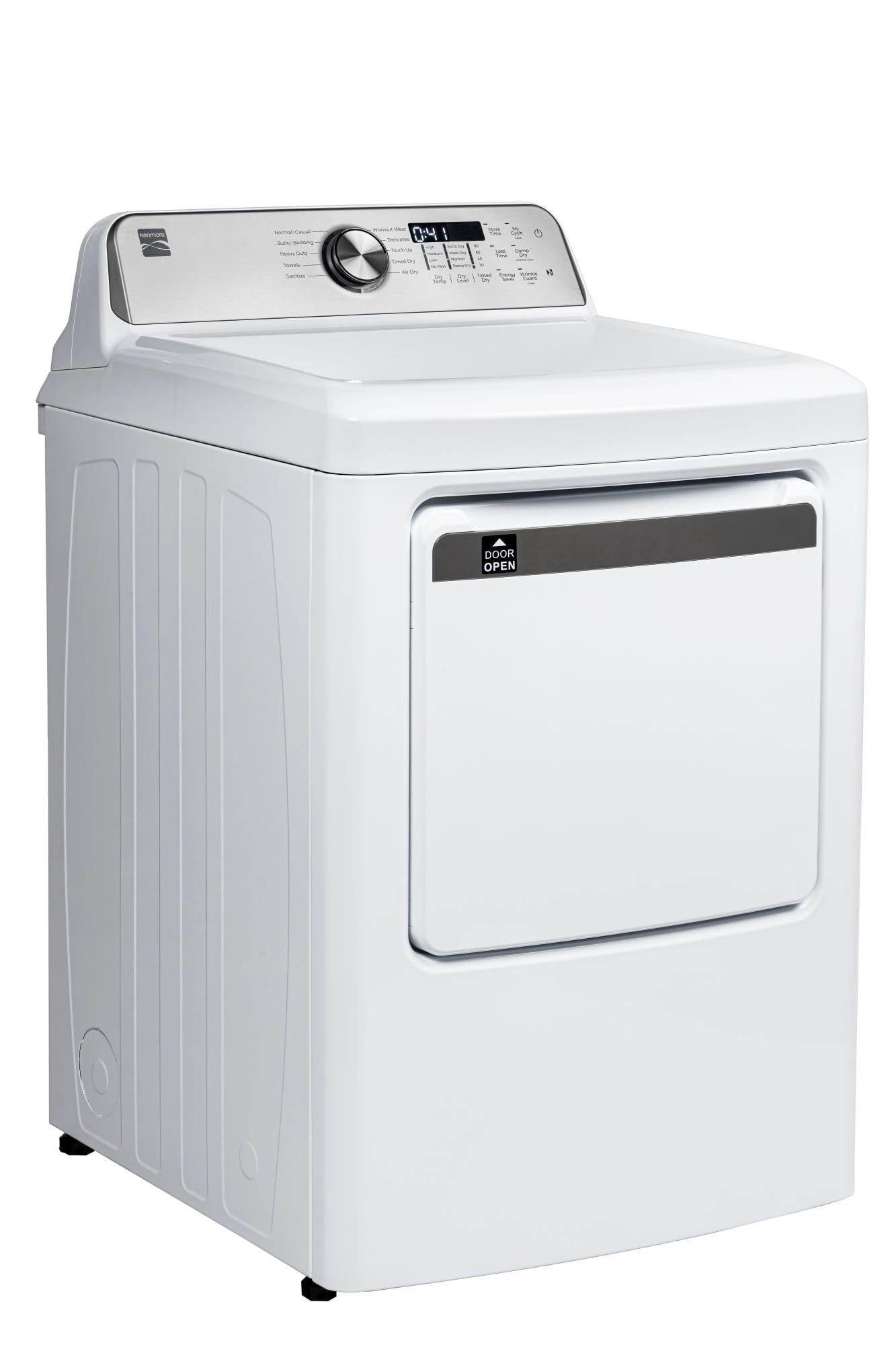 Kenmore 7.0 cu. ft. Front Load Electric Dryer - with Guard to Reduce Wrinkles & Static - Smart Sensor Drying - LED - White