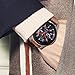 NewWays for Galaxy Watch 46mm Bands, 22mm Soft Leather Replacement Strap for Galaxy Watch 3 45mm, Gear S3 Frontier, Brown