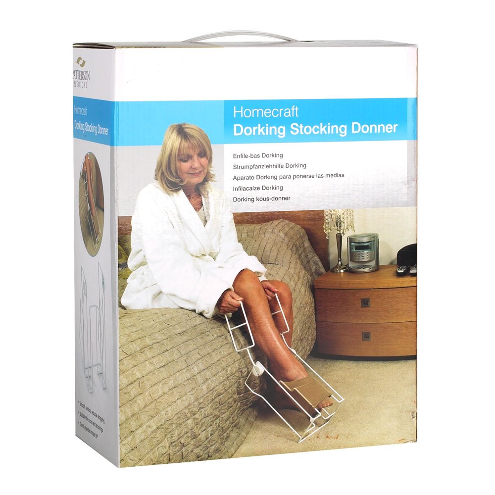 Homecraft Stocking Donner,Men and Women Sock and Hosiery Dressing Aid for Elderly, Disabled and Handicapped Users