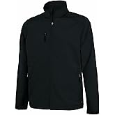 Charles River Apparel Men's Axis Soft Shell Jacket, Black, 3X-Large
