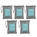 Bamboo Activated Charcoal Odor Absorber, Eliminator, Air Purifier & Freshener - Deodorizer Bags are 100% Natural Eco-Friendly Non-Toxic - Filter and Neutralizer for Car, Home, Shoes, Refrigerators