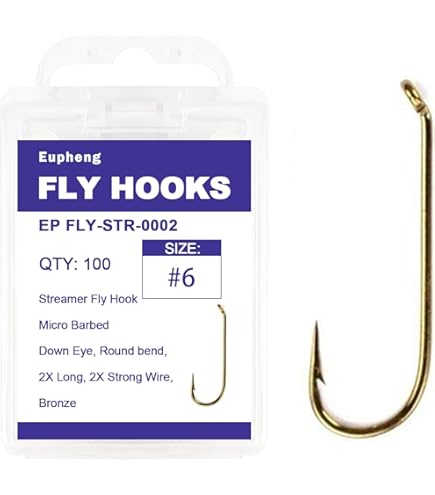 Wooting 60he Moscas Secas BWO PRO 100 Para Pesca Con Mosca - Pack De 25 O 100 Unidades, Ganchos De Calidad Ganchos Mosca Seca Bwo Pro 100 - Foto 2