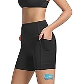 Beautikini Period Swimwear Menstrual Tummy Control Swimsuit 3.9" High Waist Leakproof Bathing Suit Bottoms for Teen Girls