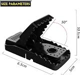Briteen 6 Pack Mouse Traps Indoor Instant Kill Stainless Steel Spring Safe Set view 4