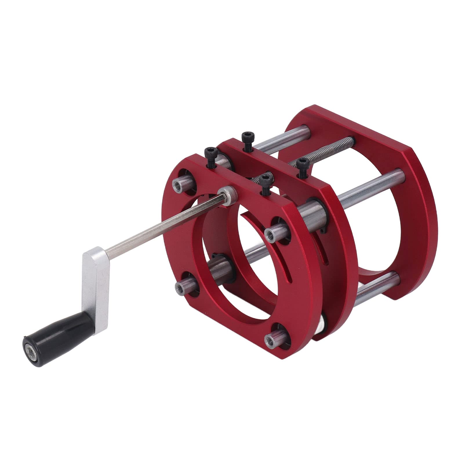 Router Lift Base, Firm Clamping Simple Operation Sturdy 51mm Lifting Router Table Lift Tool Aluminum Alloy Stainless Steel for Woodworking