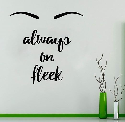 Amazon Com Salon Wall Art Decals Decor Beauty Nail Hair Makeup