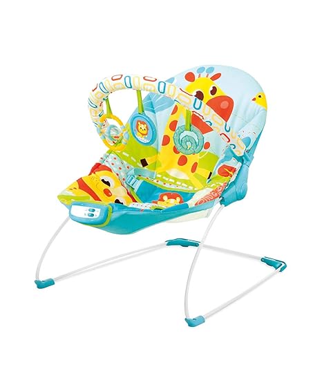 Mastela Toddlers to Newborn Baby Rocker Bouncer Musical Chair (Multicolour)
