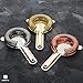 Homestia Bar Strainer Cocktail Stainless Steel Rose Gold Hawthorne Strainer 6.5