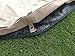 DANCHEL OUTDOOR Waterproof Bell Tent Footprint Round Tarp Camping Accessories, 3/4/5/6m Ground Sheet Black Tarp Canvas Yurt Tent Protector Floor