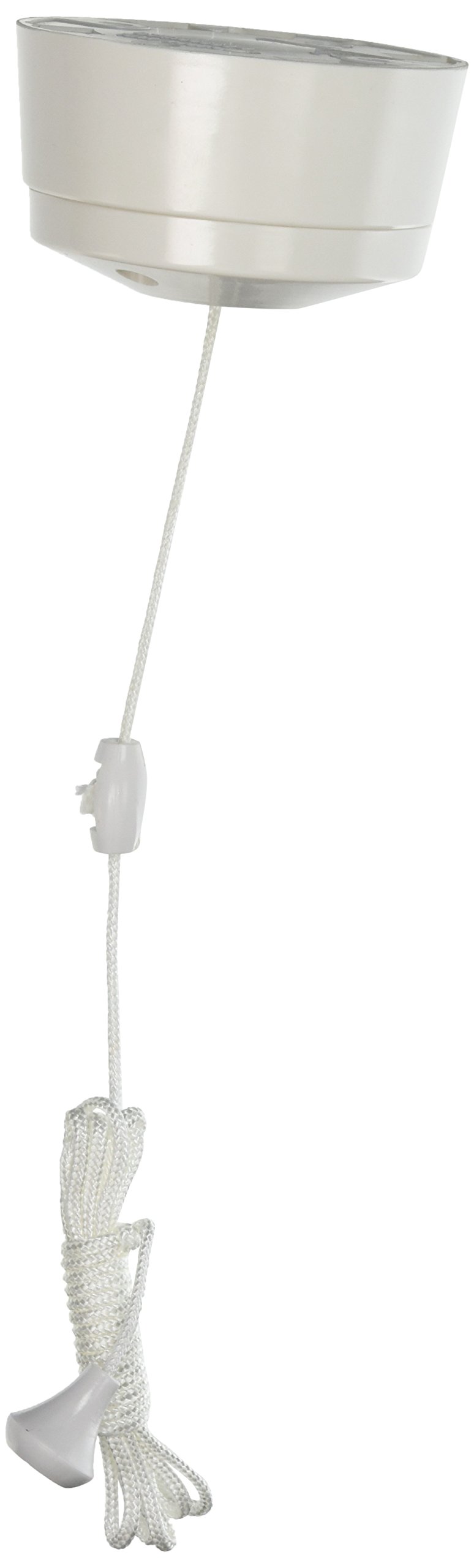 Merriway BH05892 Ceiling Pull Cord Switch, 5 Amp-White