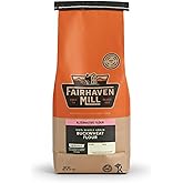 Fairhaven Mill Organic Whole Grain Buckwheat Flour - Naturally Gluten-Free and Non-GMO - High Protein and Fiber - Ideal for Pancakes, Muffins, Baking and Cooking - USA Grown and Milled - 2 lbs Bag