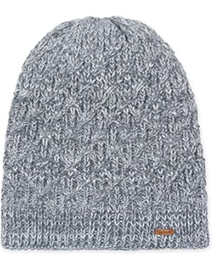 Fleece Lined Beanie Hat Mens Winter Solid Color Warm Knit Ski Skull Cap