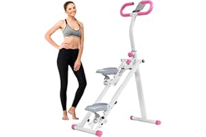 ANWICKJEFF Stair Stepper for Home,Vertical Climber Workout Machine,Stair Stepper with Handlebar for Full-Body Exercise Stair Stepper with Stable Frame Adjustable Handlebar
