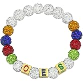MKISWIN Greek Order of The Eastern Star Gift for Women OES Bracelet OES Symbol Gift Sorority Paraphernalia Jewelry Sisterhood Gift for Soror Sister